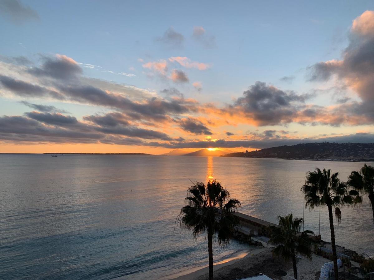 Vue Mer Panoramique, Clim, Balcon Et Plages Antibes Zewnętrze zdjęcie